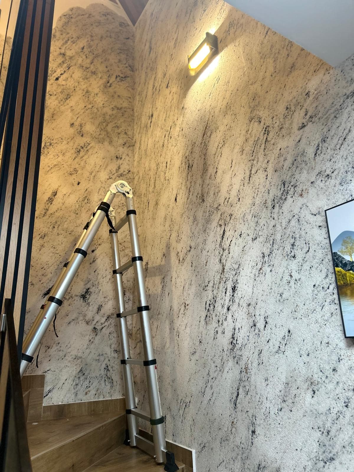 Selbstklebende Baumwolltapete für Wohnzimmer