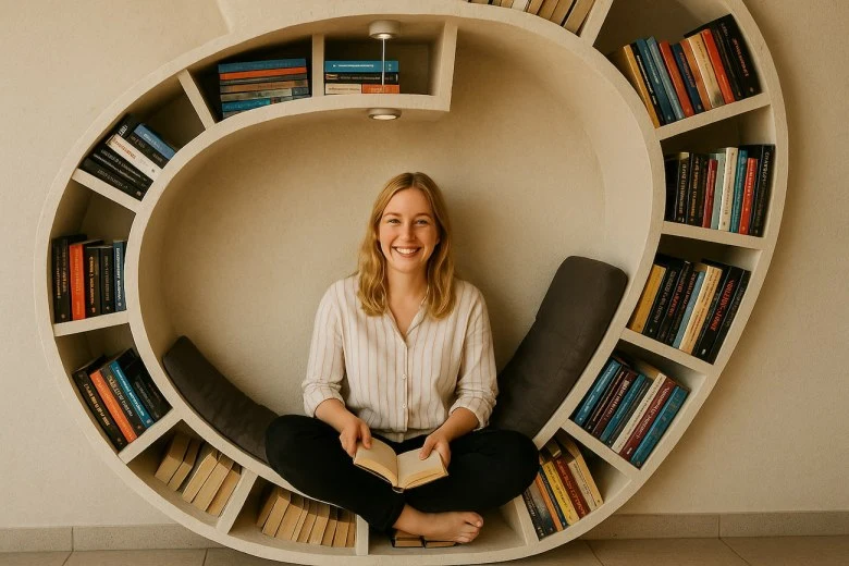 Belka schallabsorbierende Wandbeschichtung im modernen Home Office – ruhigere Akustik und weniger Echo.