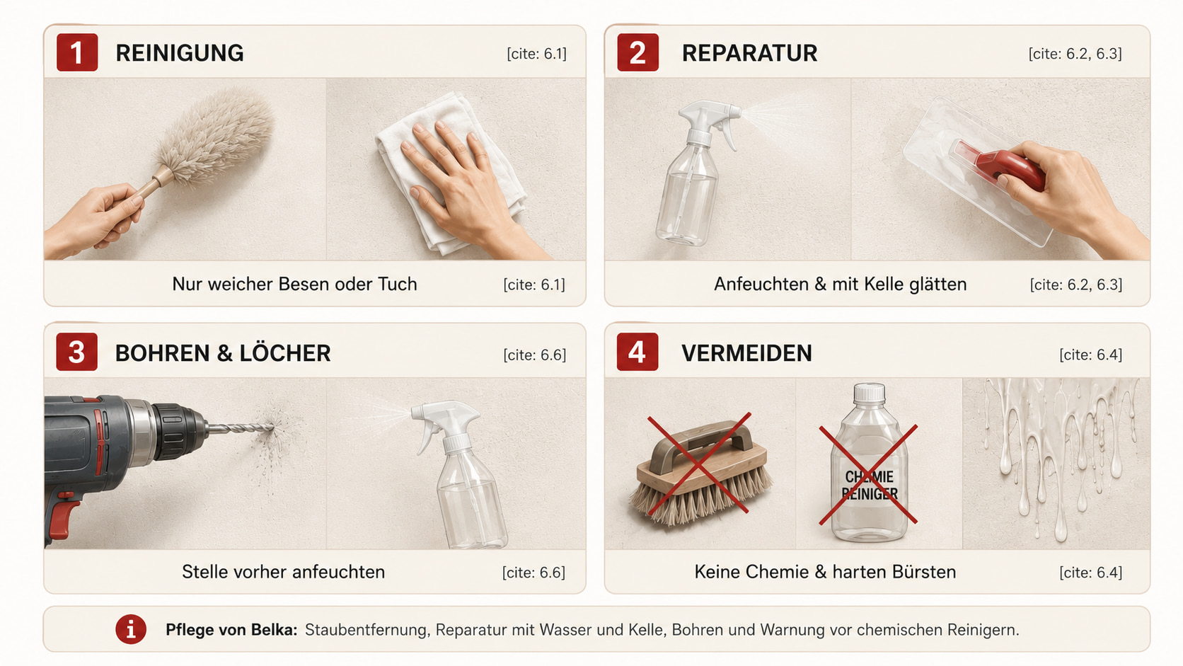Pflege Anleitung Grafik