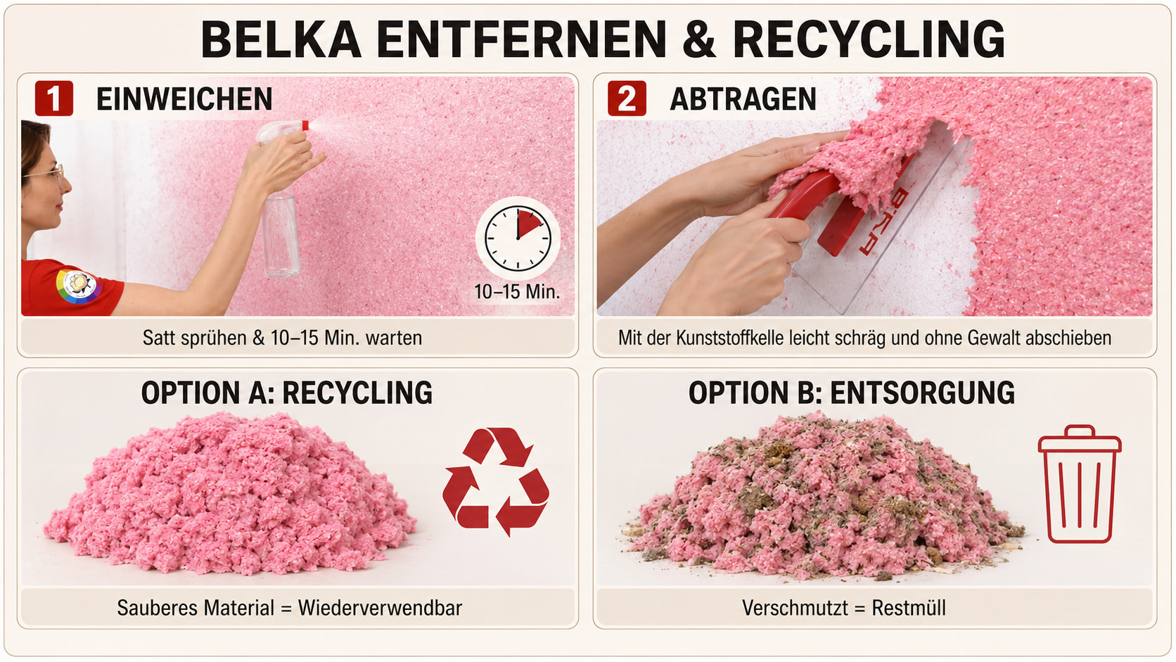 Entfernen Anleitung