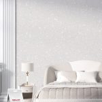 Belka B5 - Shiny White Wall Painting Design Wall Design
