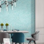 Belka B39 - Turquoise Wall Painting Design Wall Design