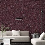 Belka B51 - Dark Red Wall Painting Design Wall Design