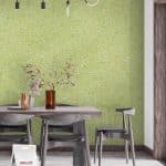 Belka B34 Neon Green Wallpaper, a vibrant and bold wall design perfect for energetic and modern interiors.