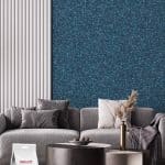 Bring the serenity of the ocean into your home with Belka B33 Ocean Blue Wallpaper. Perfect for creating a peaceful and calming atmosphere.