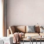 Belka B27 Peach Beige Wallpaper creates a soft, warm ambiance in your home with its peach and beige hues, perfect for any room.