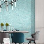 Belka B39 Turquoise Wallpaper, a vibrant and refreshing wall design that brings bold energy and tranquility to any space.