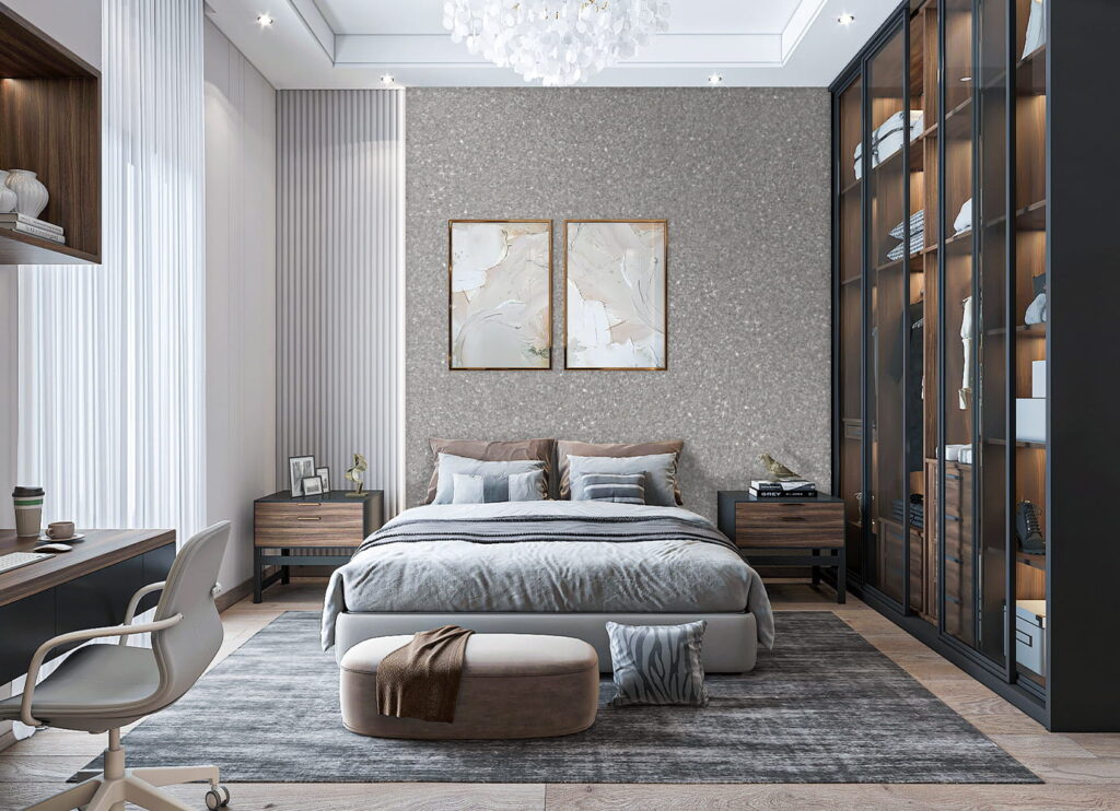 bedroom-silver-wallpaper-belka