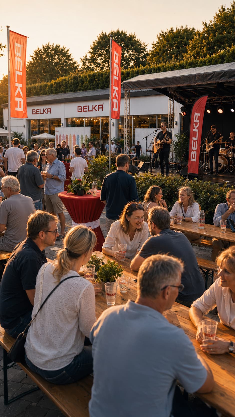 Musik, Begegnung und Beratung beim BELKA Wandkunst Festival Berlin